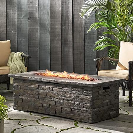 Christopher Knight Home 317525 Lowan Fire Pit, Natural Stone