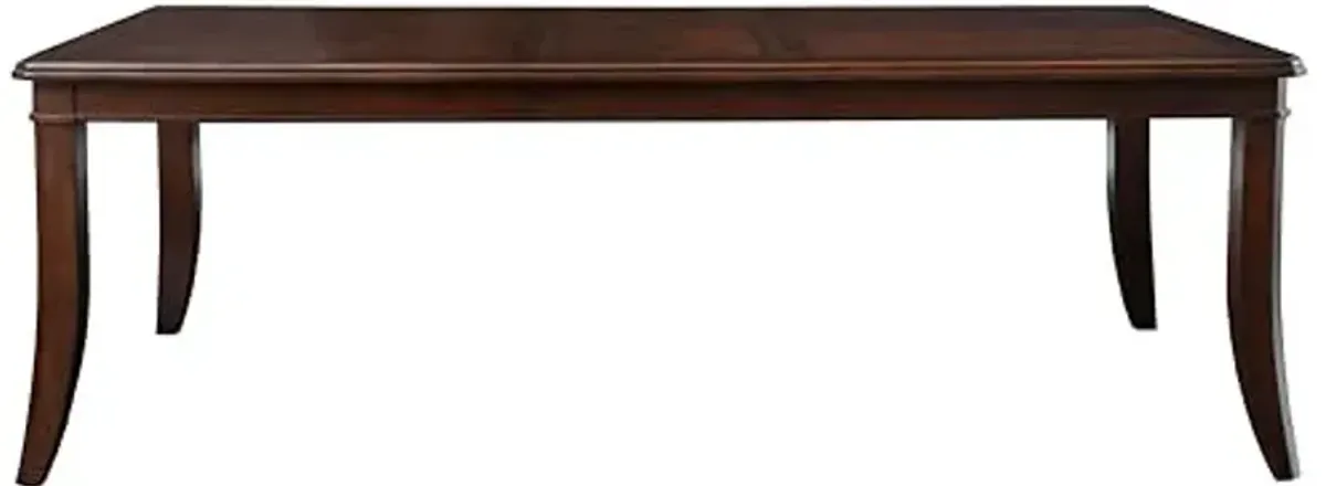 Abbyson Living Cadence Wood Formal Dining Table, Brown