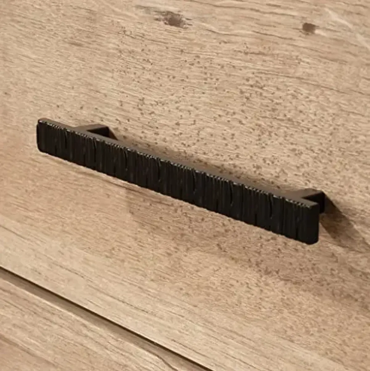 Sauder Pacific View 6-Drawer Bedroom Dresser, Prime Oak Finish