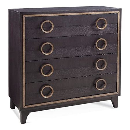 Bassett Mirror Company Eaton Wood Hall Chest in Brown