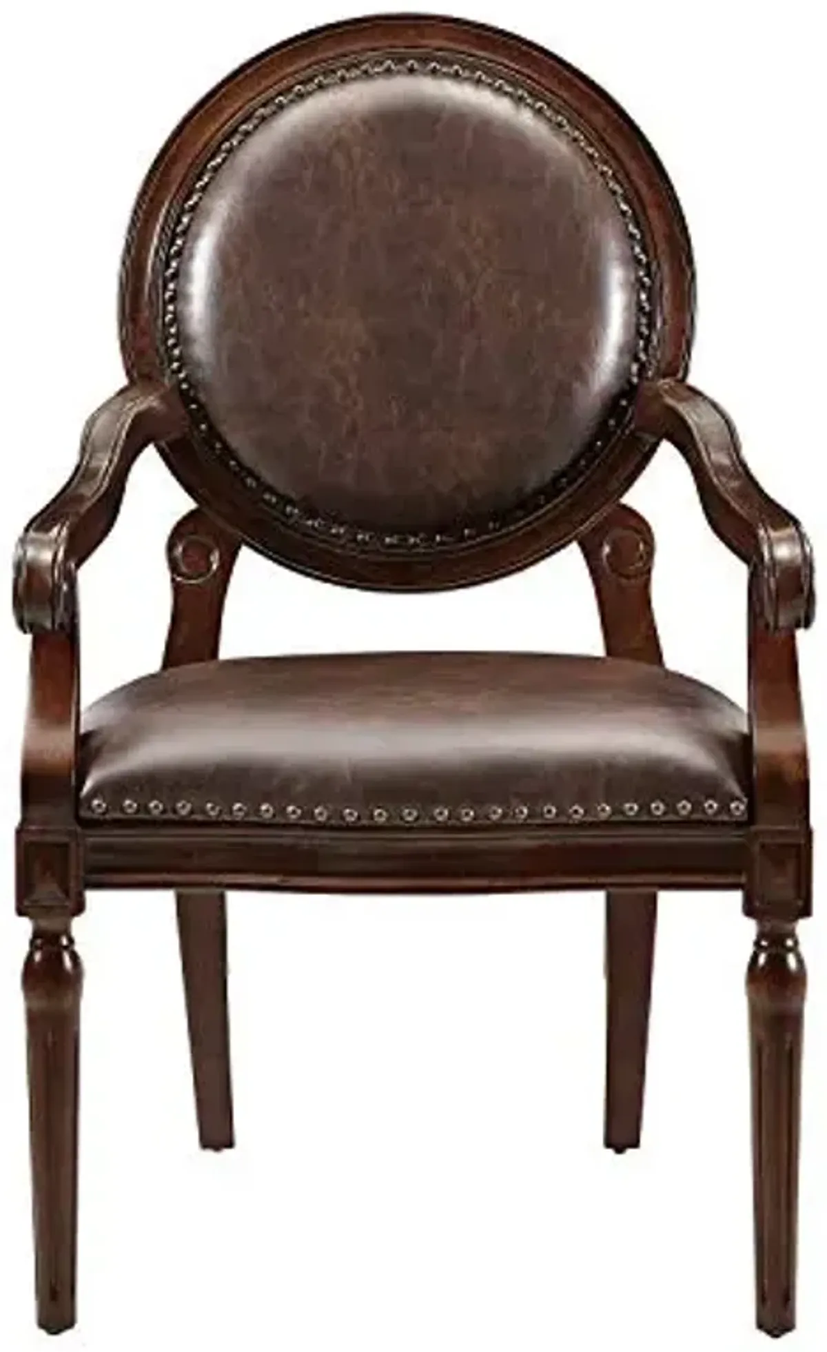 Lexicon Kennard Accent Chair, Dark Brown