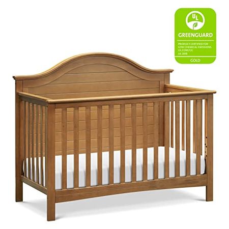 Carter's by DaVinci Nolan 4-in-1 Convertible Crib in Chestnut, Greenguard Gold Certified