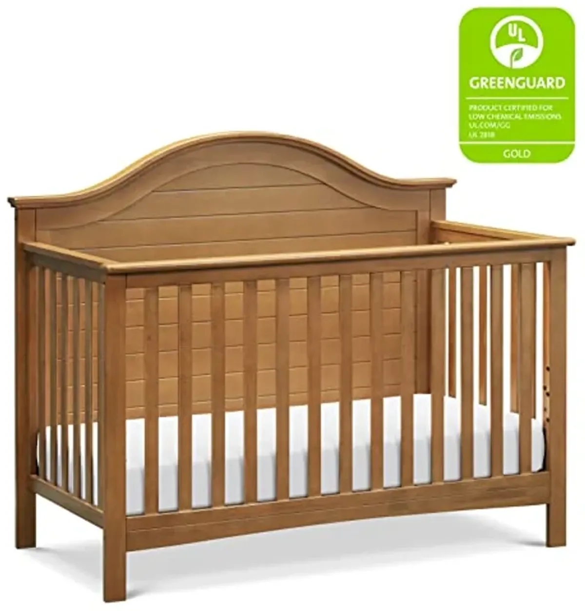 Carter's by DaVinci Nolan 4-in-1 Convertible Crib in Chestnut, Greenguard Gold Certified