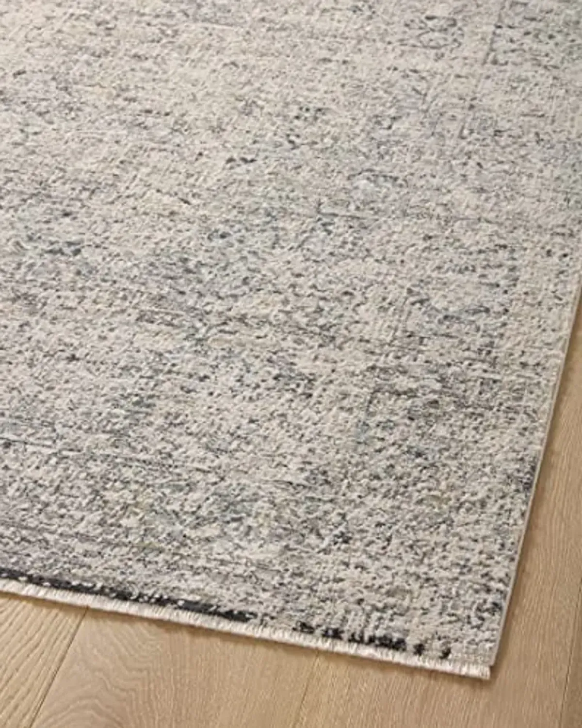 Loloi Amber Lewis Alie Collection ALE-01 Stone/Mist 2'-7'' x 7'-9'', .13'' Pile Height, Runner Rug