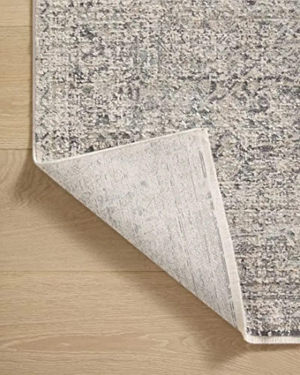 Loloi Amber Lewis Alie Collection ALE-01 Stone/Mist 2'-7'' x 7'-9'', .13'' Pile Height, Runner Rug