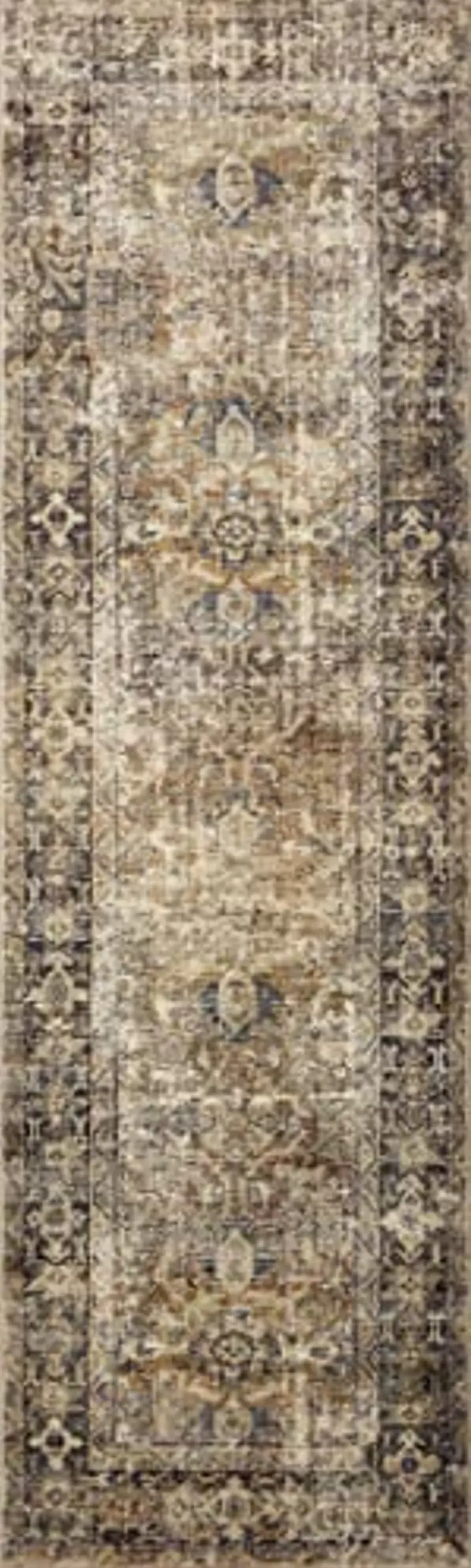 Loloi Amber Lewis Morgan Collection MOG-01 Sunset/Ink 2' x 3'-6", .38" Pile Height, Accent Rug feat. CloudPile™