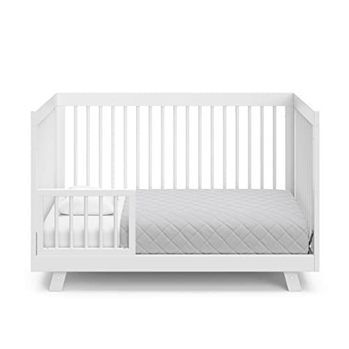 Storkcraft Beckham 3in1 Convertible Crib White