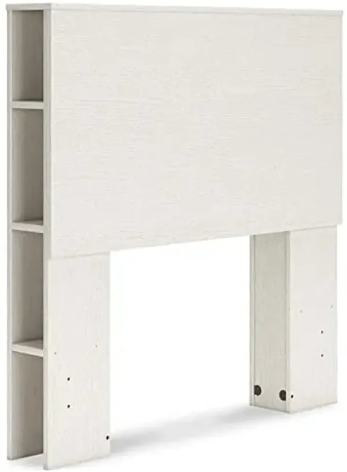 Signature Design by Ashley Aprilyn Twin Bookcase Headboard, Whitewash
