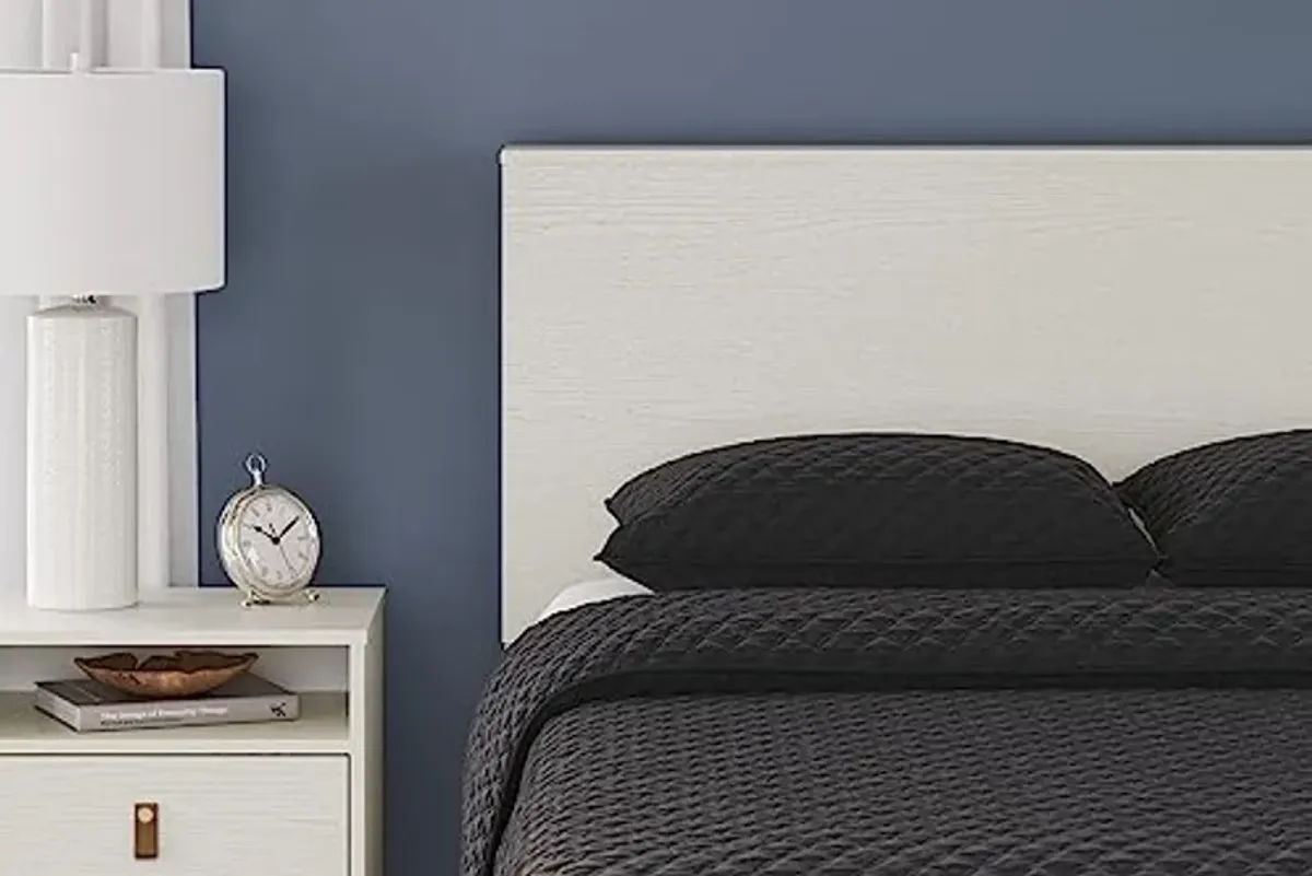 Signature Design by Ashley Aprilyn Bookcase Headboard ONLY, Queen, Whitewash