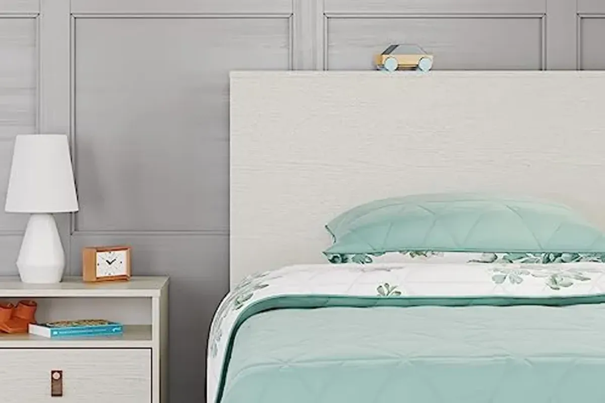 Signature Design by Ashley Aprilyn Bookcase Headboard ONLY, Queen, Whitewash