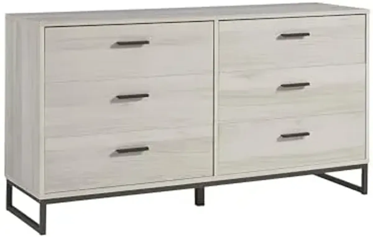 Signature Design by Ashley Socalle 6 Drawer 59" Dresser, Beige