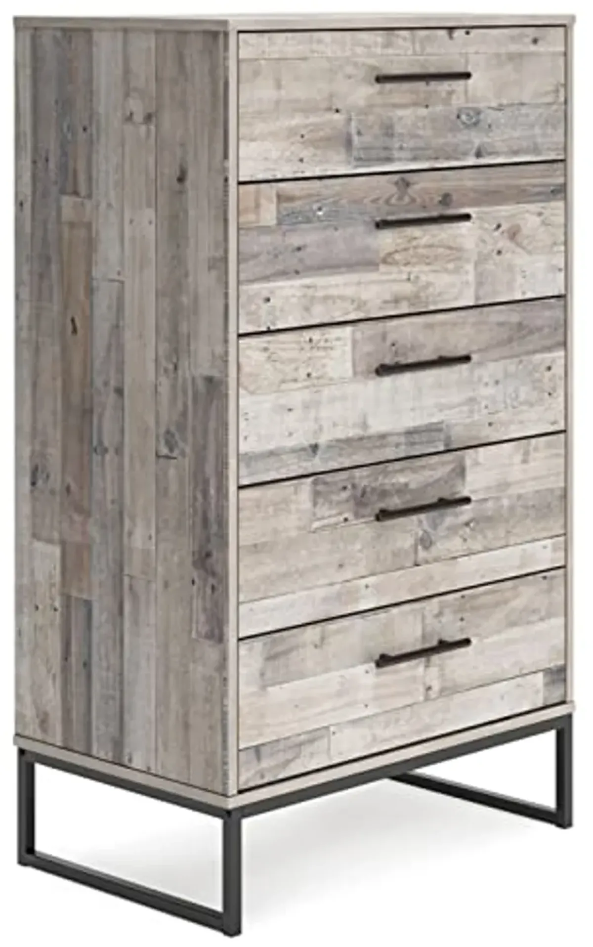 Signature Design by Ashley Neilsville 5 Drawer Chest, Light Brown