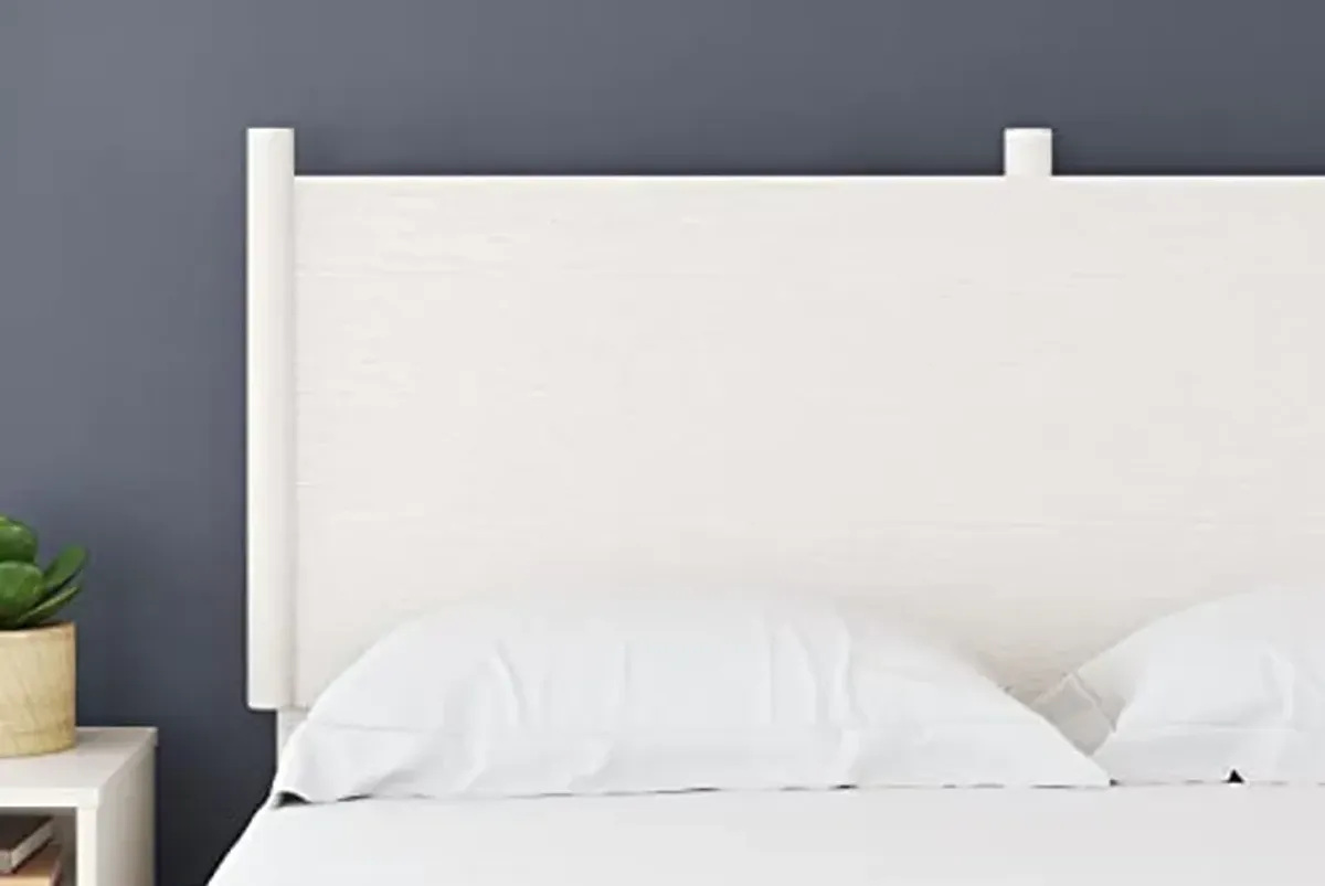 Signature Design by Ashley Aprilyn Full Panel Headboard, Whitewash