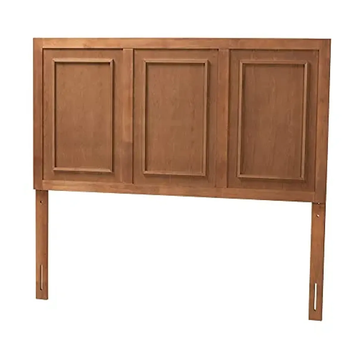 Baxton Studio Giordano Headboard, Full, Ash Walnut