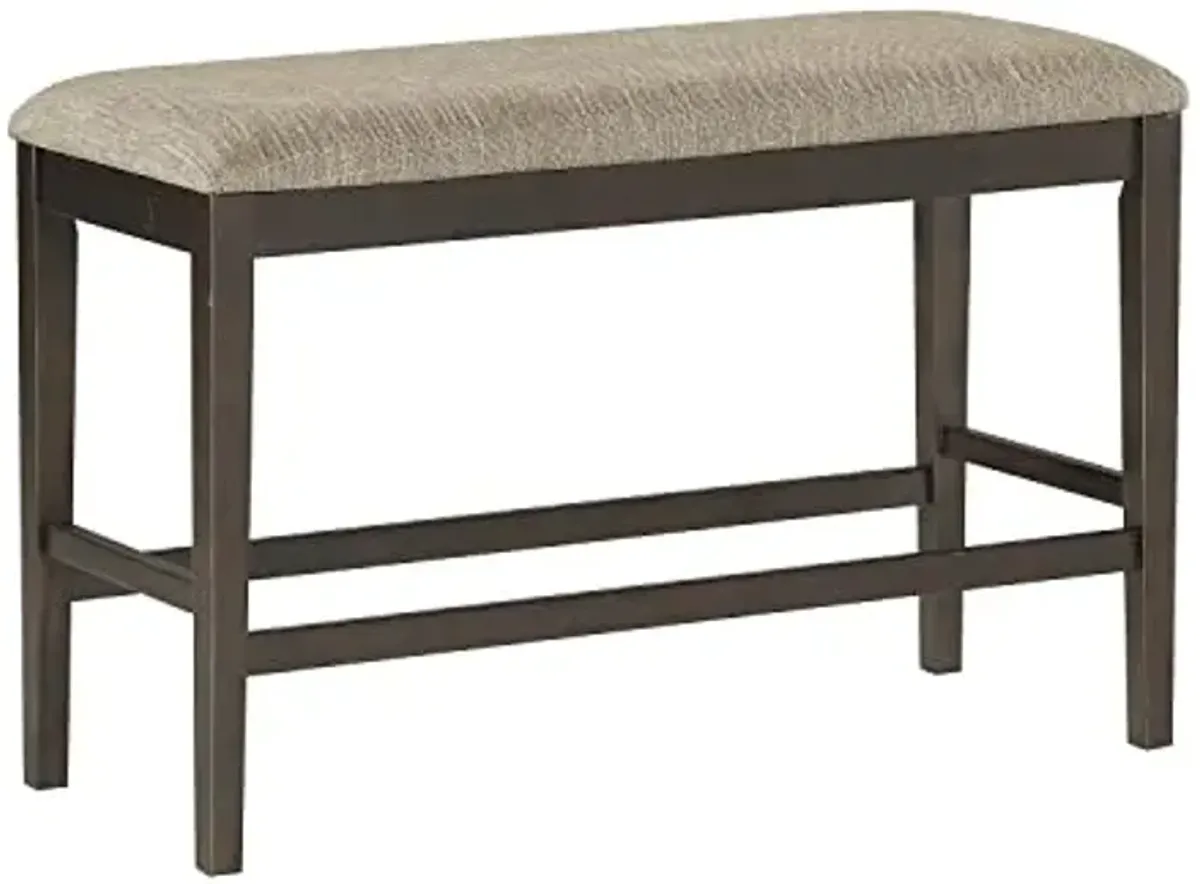 Lexicon Baronscourt Counter Height Bench, Dark Brown