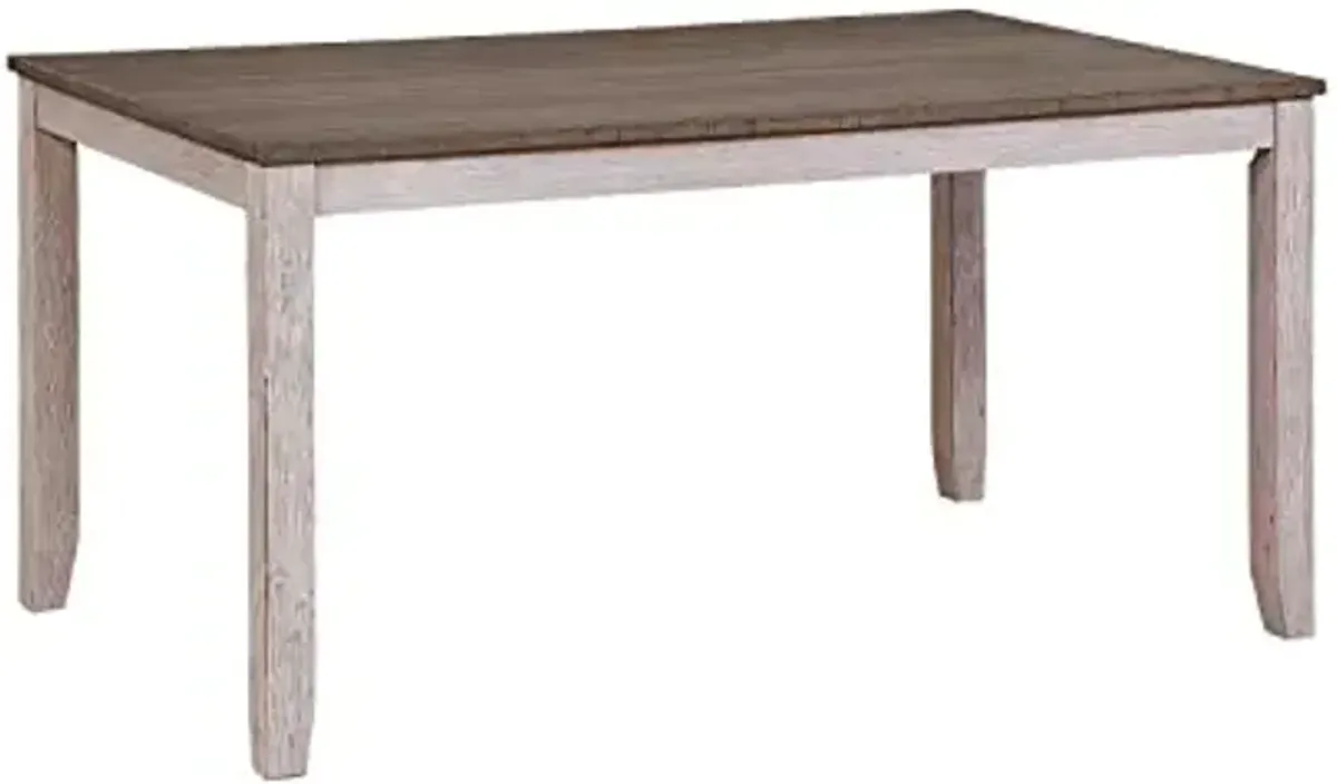 Lexicon Kerley Dining Table, Brown/Grayish White