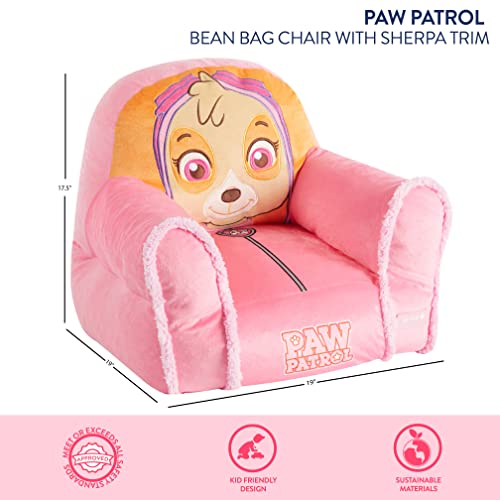 Idea Nuova Paw Patrol Skye Bean Bag Sofa Chair Large