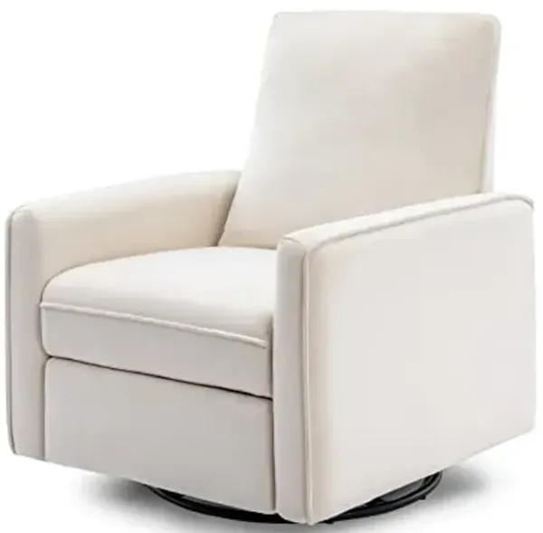 DaVinci Penny Recliner and Swivel Glider in Performance Cream Eco-Weave, Water Repellent & Stain Resistant, CertiPUR-US Certified