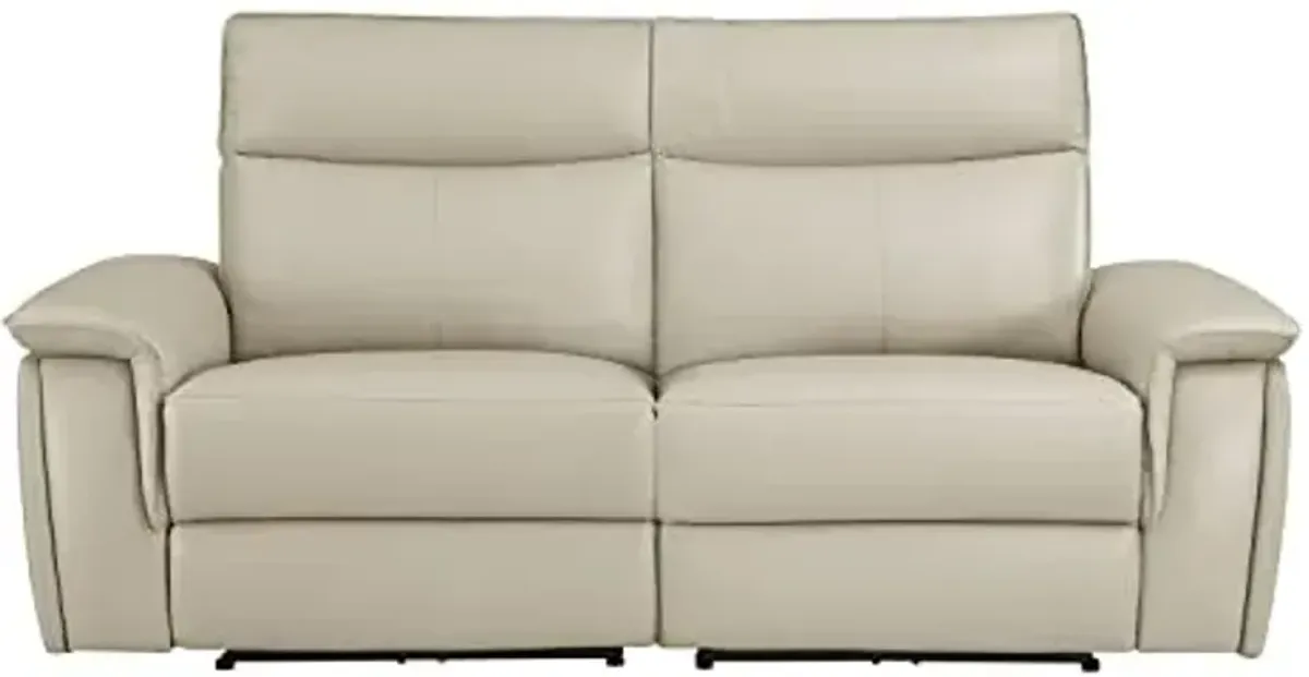 Lexicon Raelynn Power Double Reclining Loveseat, Taupe