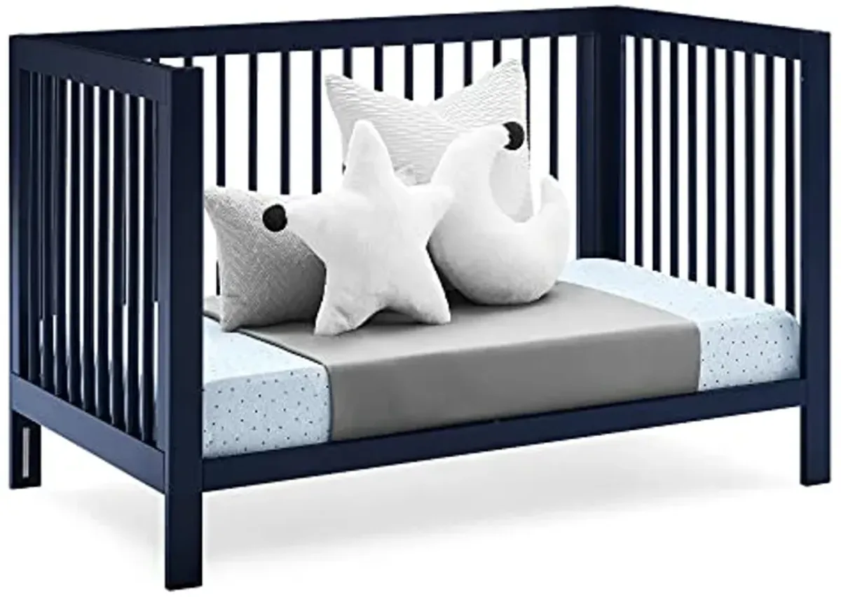 GAP babyGap Charlie 6-in-1 Convertible Crib - Greenguard Gold Certified, Navy