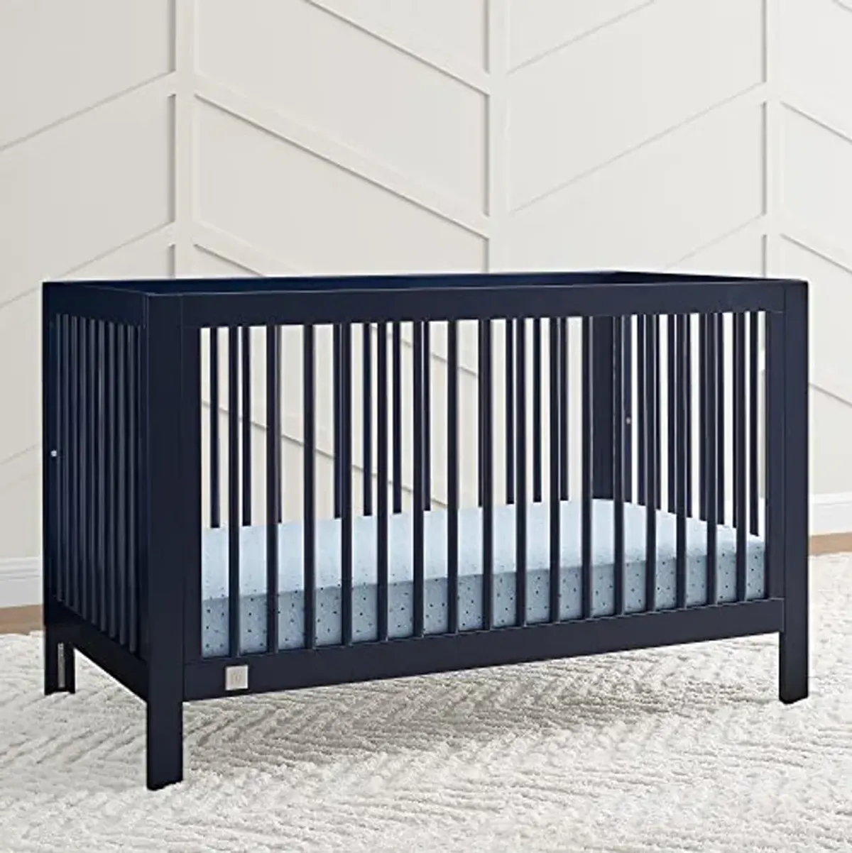 GAP babyGap Charlie 6-in-1 Convertible Crib - Greenguard Gold Certified, Navy