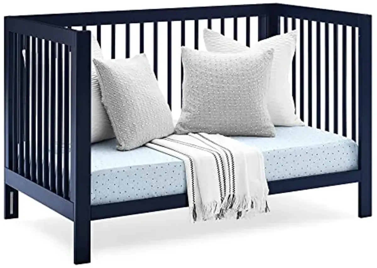 GAP babyGap Charlie 6-in-1 Convertible Crib - Greenguard Gold Certified, Navy