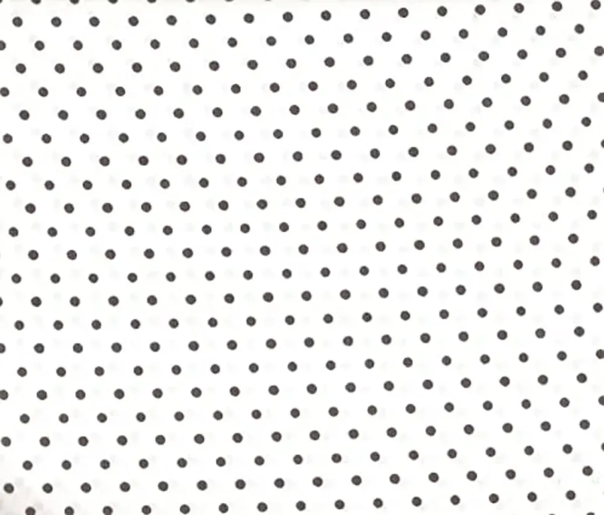 Lauren Ralph Lauren Park Dots Sheet Set Gray on White 100% Cotton Cooling (Full)