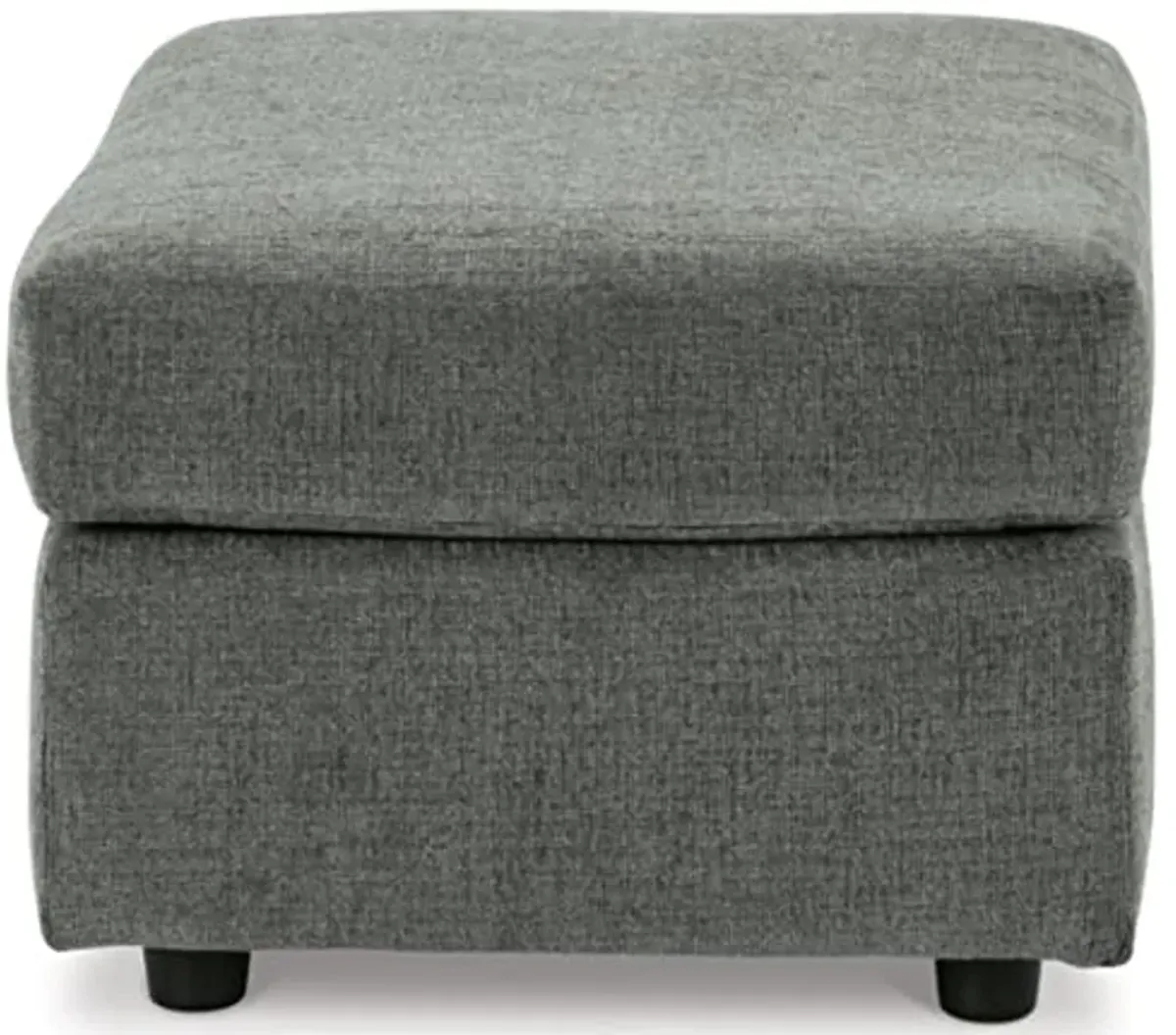 Signature Design by Ashley Stairatt Casual Rectangular Upholstered Ottoman, Gray