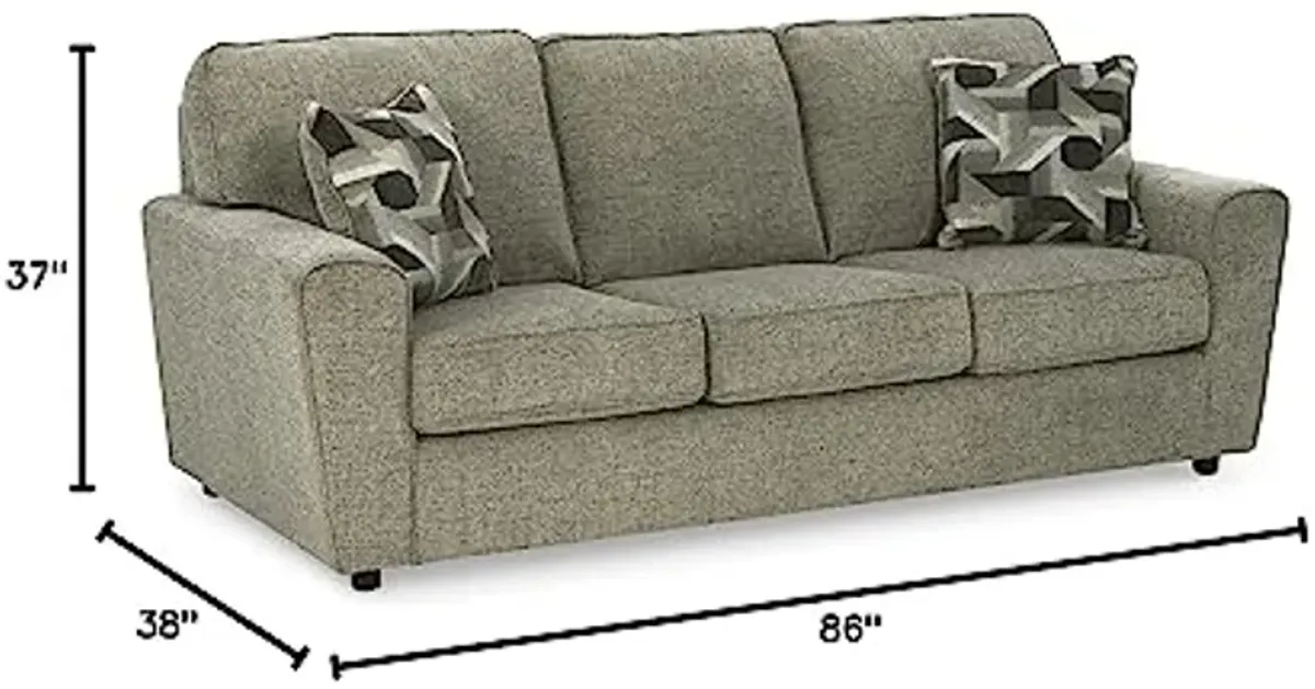 Signature Design by Ashley Cascilla Casual Sofa, Light Gray