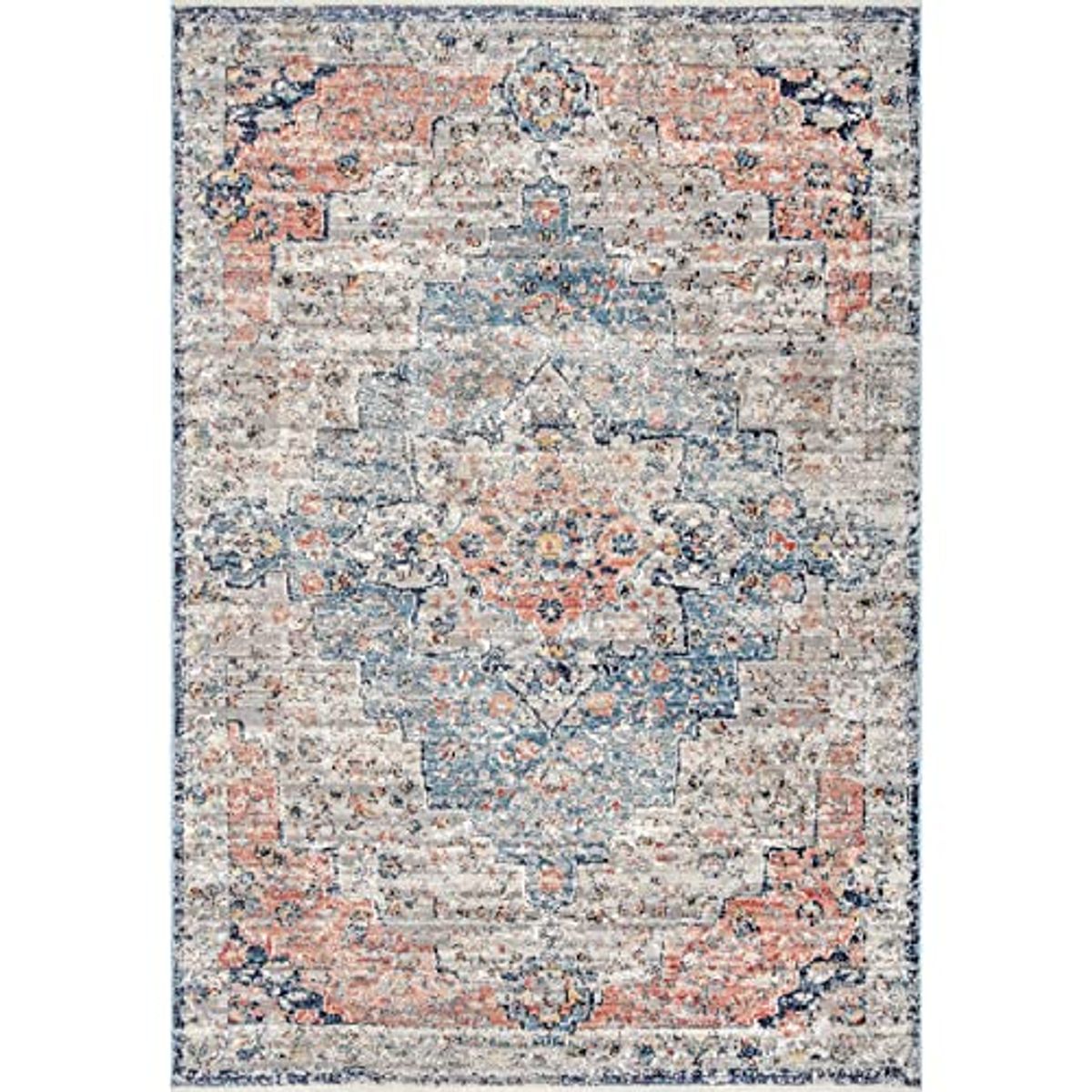 nuLOOM Sawyer Vintage Transitional Area Rug, 8' x 10', Multi