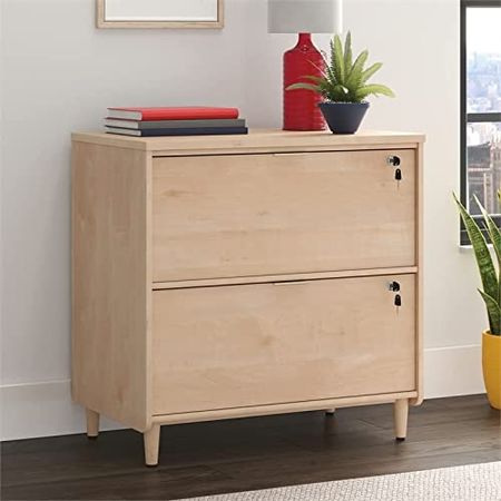 Sauder Clifford Place Engineered Wood Lateral File in Natural Maple