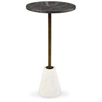 Signature Design by Ashley Caramont Accent Table, Black & White