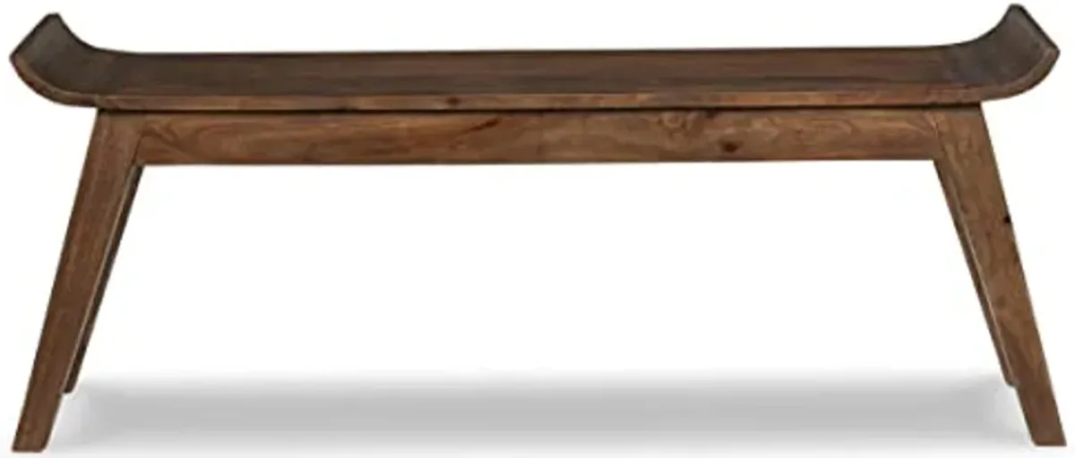 Signature Design by Ashley Abbianna 48" Accent Bench, Dark Brown