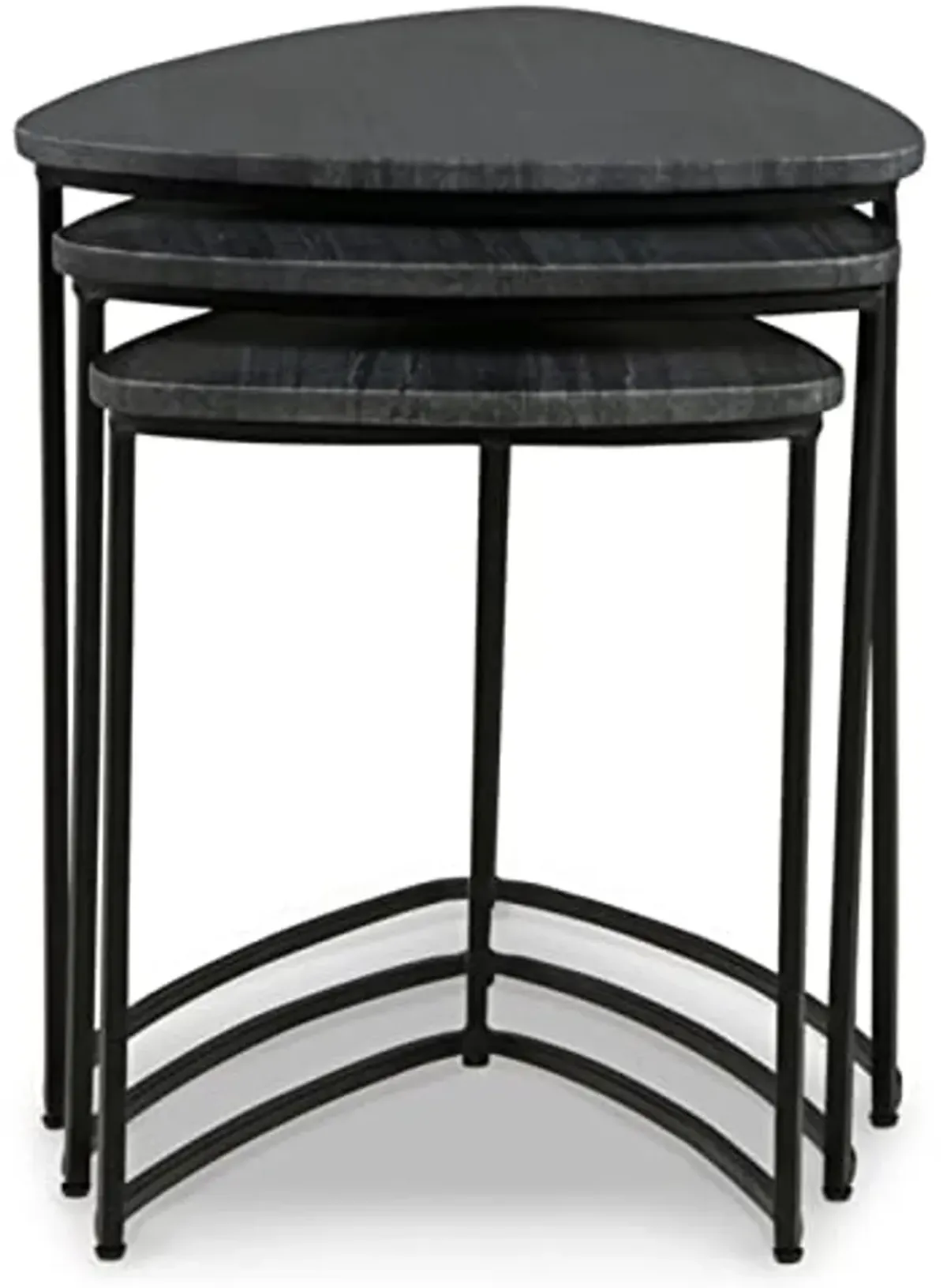 Signature Design by Ashley Olinmere Accent Table, Set of 3, Black