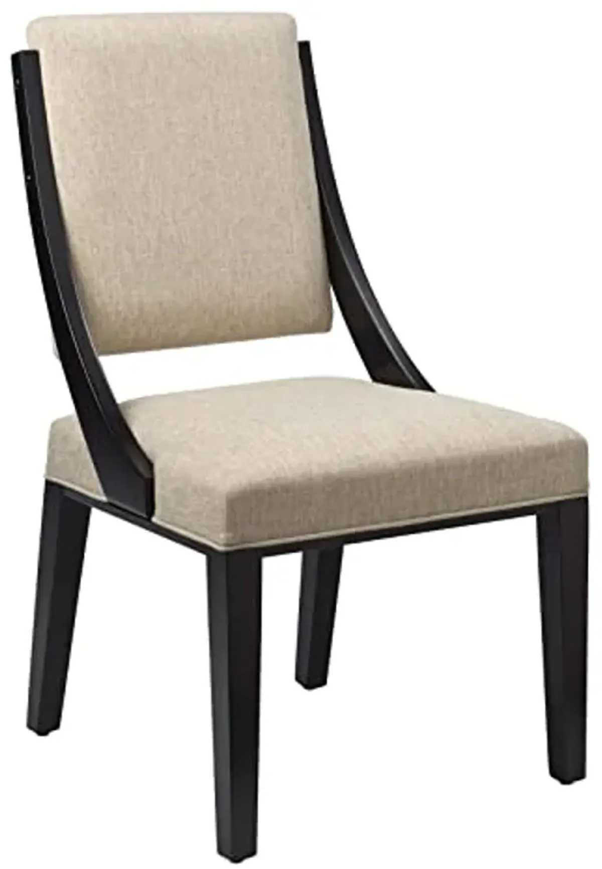 Modway EEI-4553-BEI Cambridge Upholstered Fabric Dining Chairs - Set of 2, Beige