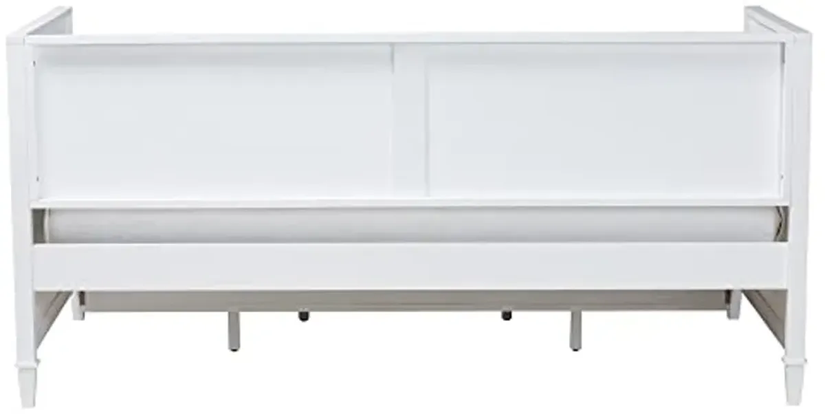 Baxton Studio Lowri Daybed, Twin, White/Gold