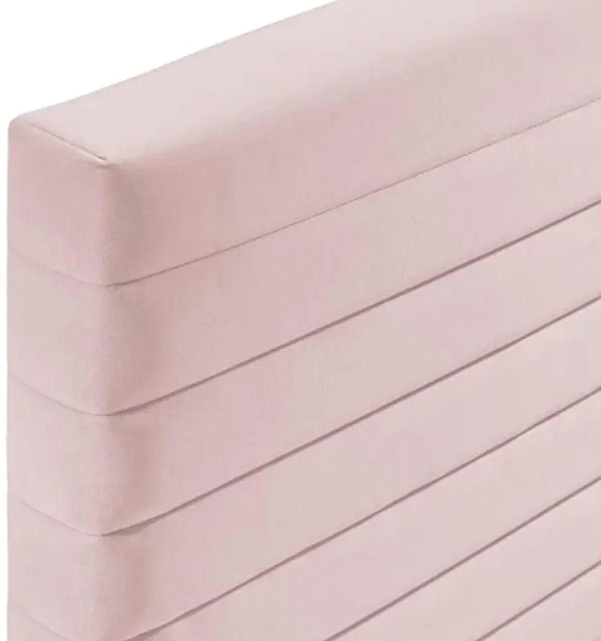 Modway Tranquil Performance Velvet Full/Queen Headboard in Pink