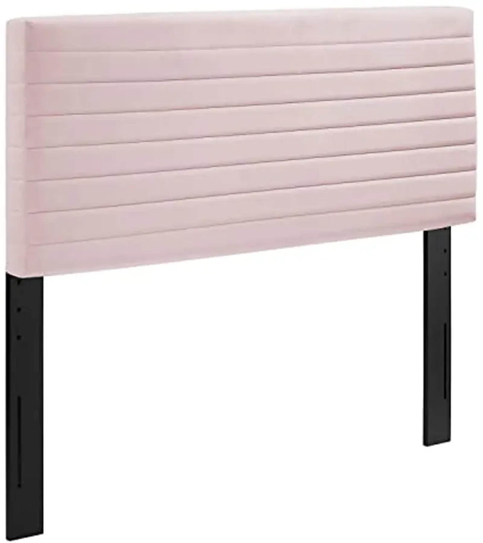 Modway Tranquil Performance Velvet Full/Queen Headboard in Pink