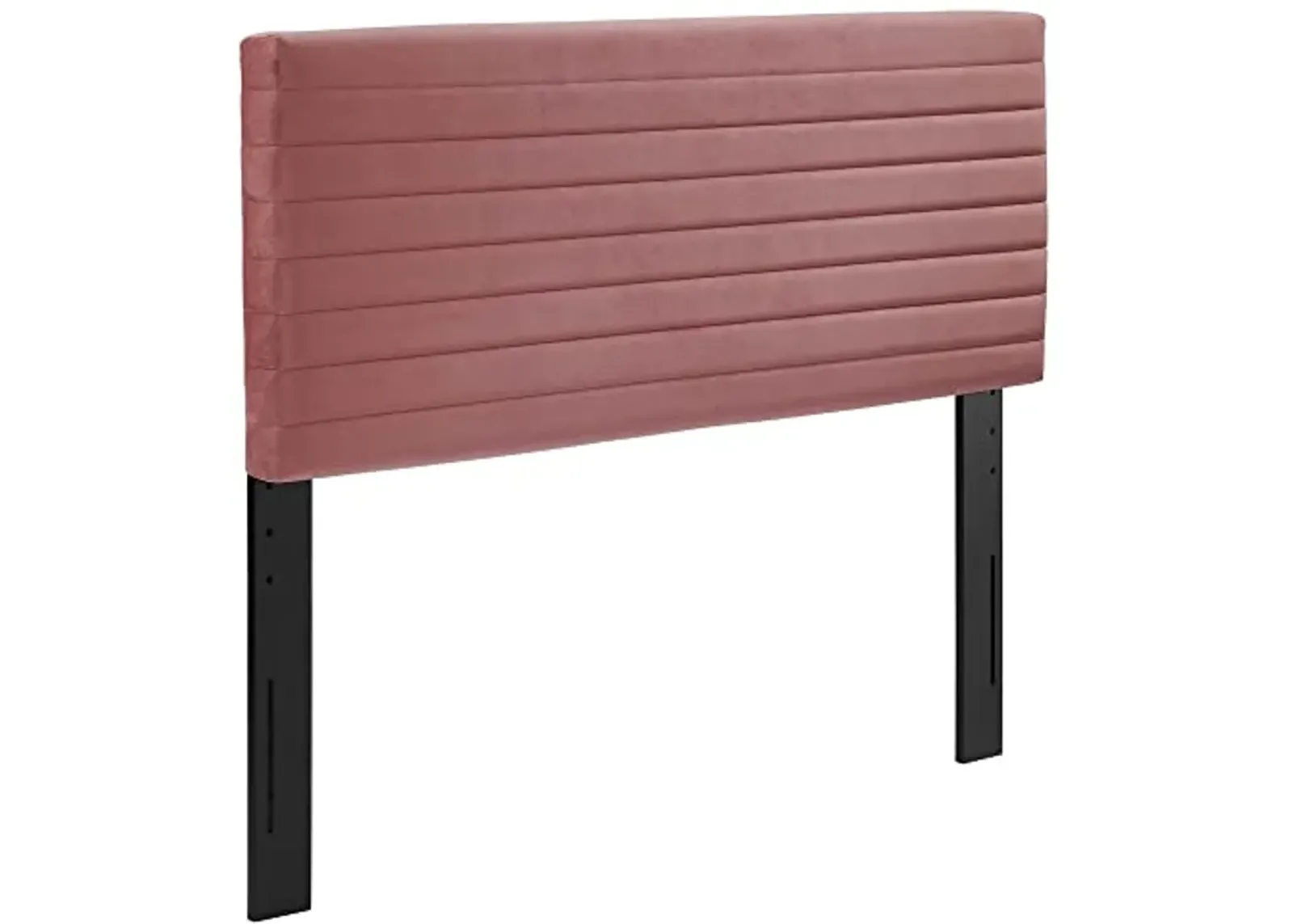 Modway Tranquil Modern Performance Velvet Full/Queen Headboard in Dusty Rose