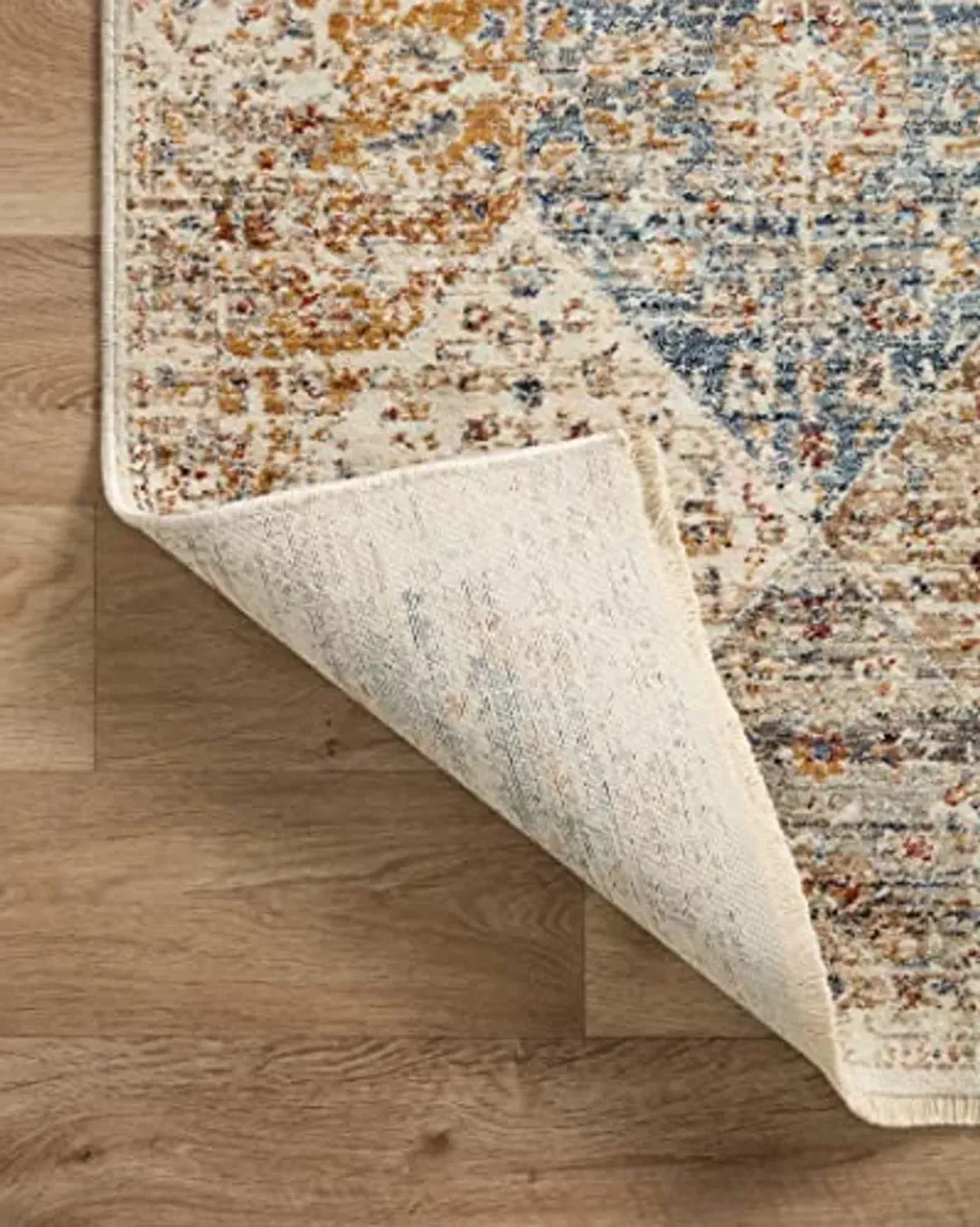 Loloi II Sorrento Collection SOR-02 Ivory/Multi 2'-0" x 3'-0" Accent Rug