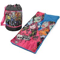 Monster High 2 Piece Slumber Duffle with Sleeping Bag and Reusable Duffle Bag