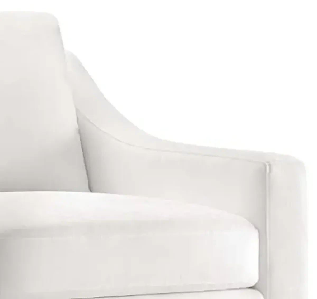 Abbyson Living Transitional Stain-Resistant Fabric Loveseat (White)