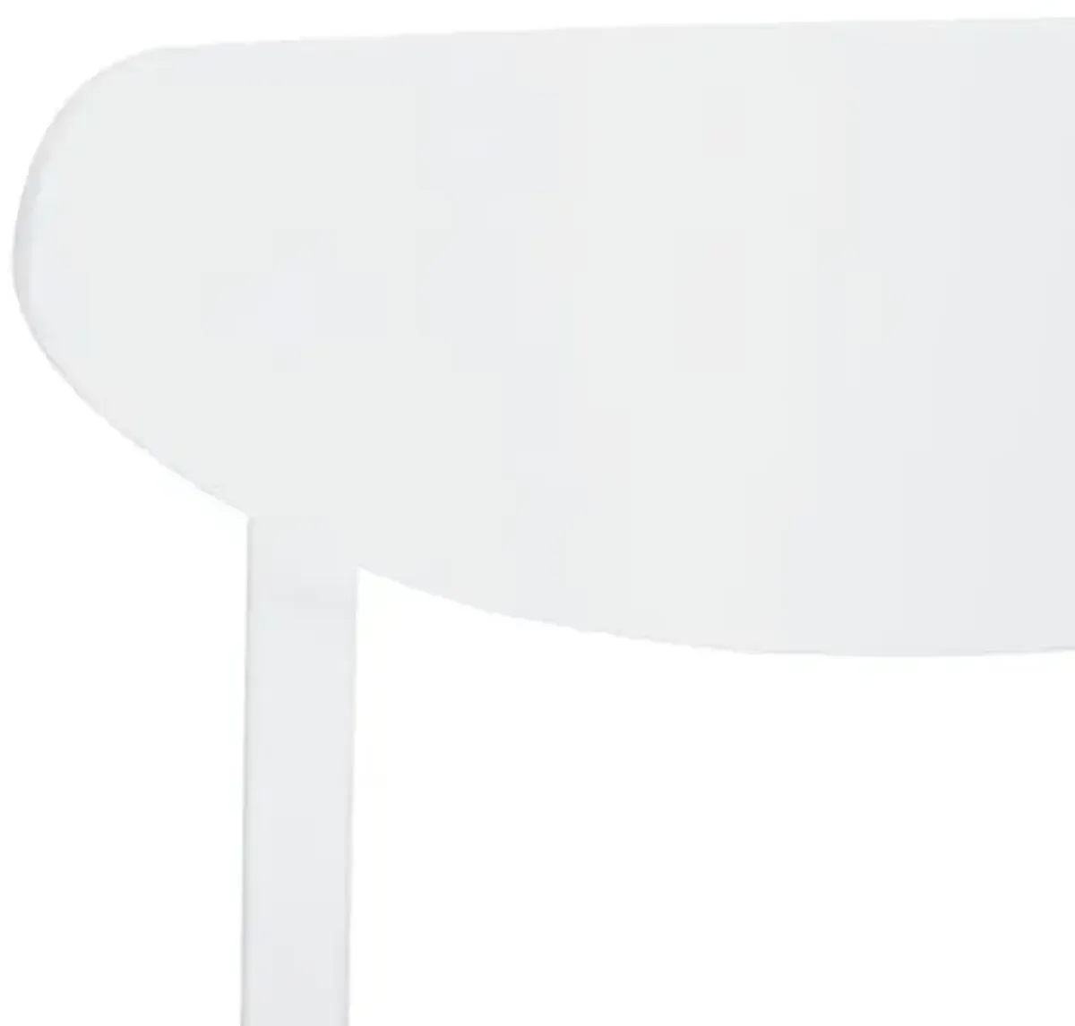 SAFAVIEH Home Collection Thaxton Mid-Century Farmhouse White 30-inch Set of 2 Bar Stool