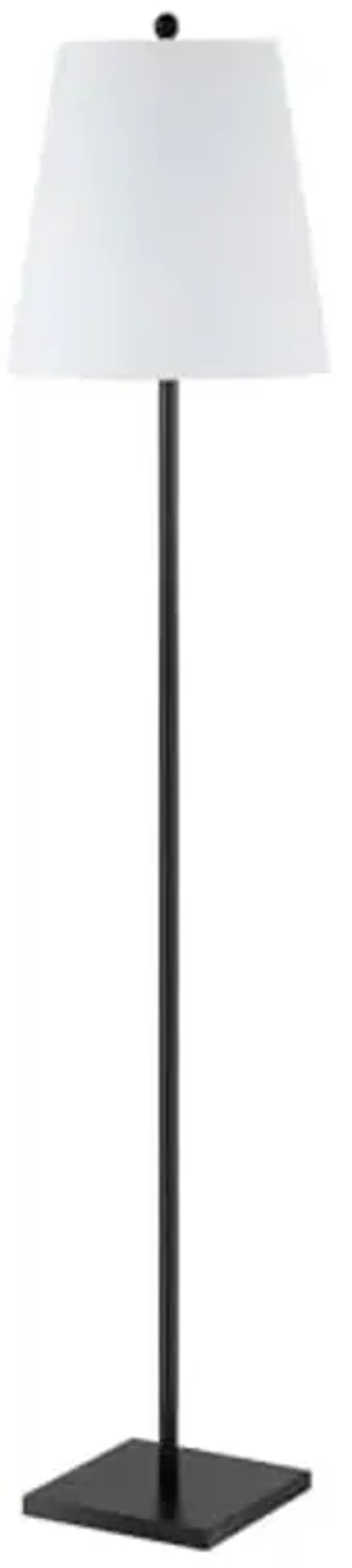 SAFAVIEH Lighting Collection Geralt Contemporary Black 69-inch Floor Lamp (LED Bulb Included)