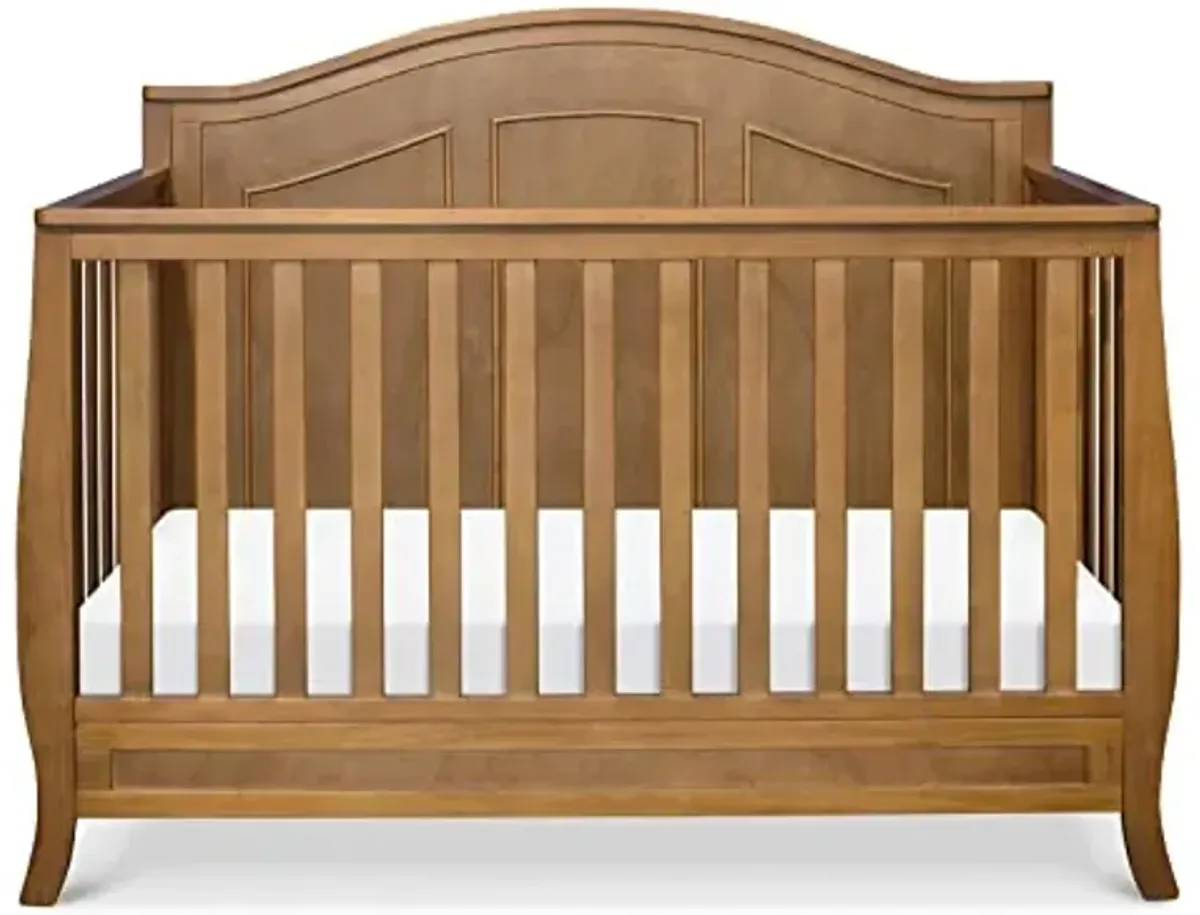 Davinci Emmett 4-in-1 Convertible Crib in Chestnut, Greenguard Gold Certified