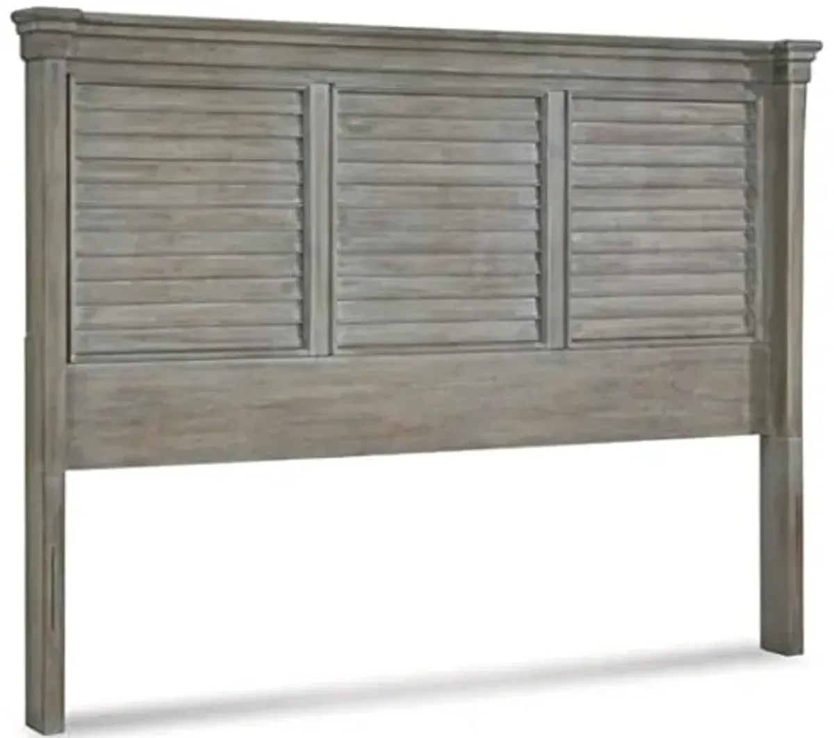 Signature Design by Ashley Moreshire Classic Panel Headboard ONLY, Queen, Gray