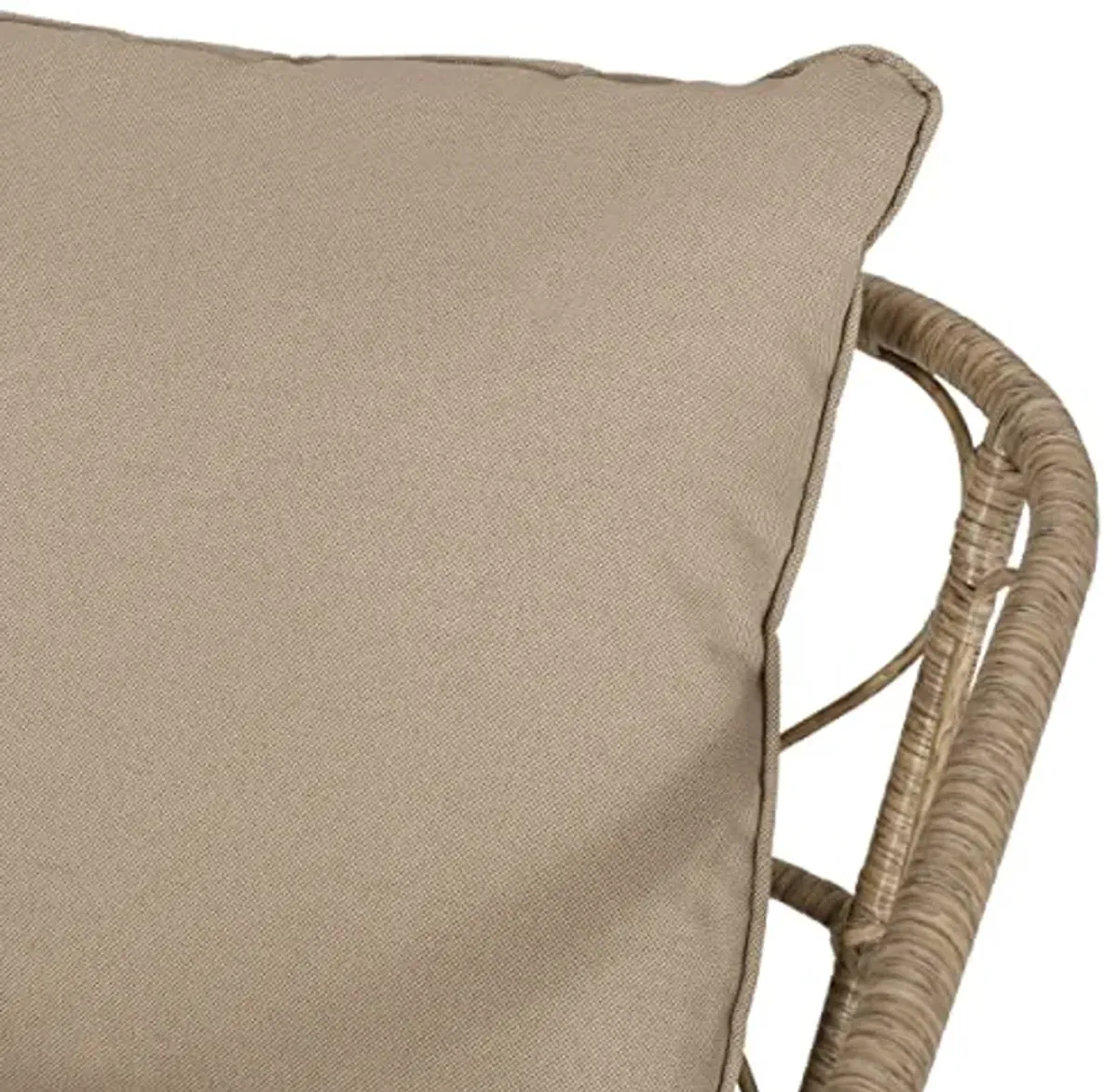 Christopher Knight Home Bruce Love Seats, Light Brown + Beige