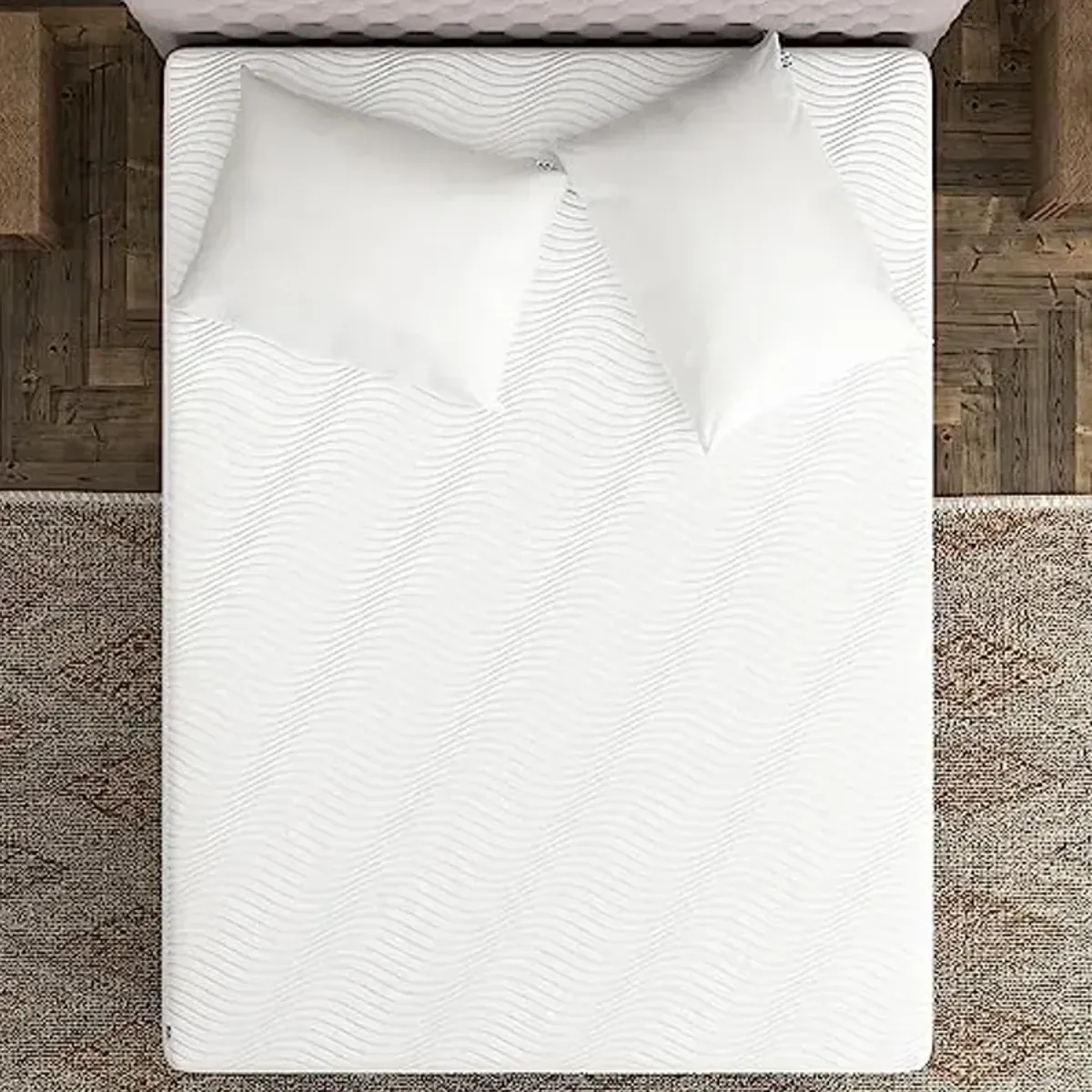 Sealy Clean Protection Waterproof Fitted Mattress Protector Full Comfort Soft Knit Top Sidewall Mattress Cover (White)