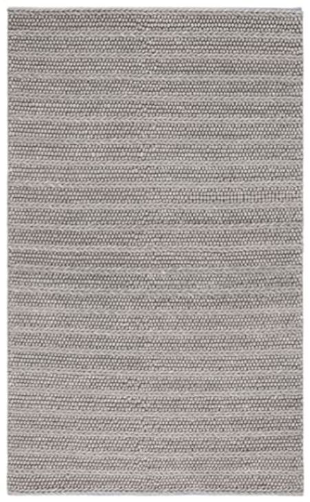 Safavieh Natura Collection 9' x 12' Grey NAT280F Handmade Flat Weave Boho Farmhouse Wool Area Rug
