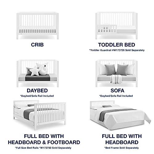 BabyGap By Delta Children Charlie 6-in-1 Convertible Crib TrueSleep ...